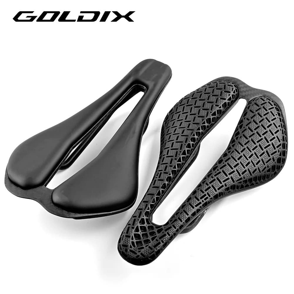 GOLDIX T68 Sela De Bicicleta De Estrada Impressa Em 3D Base De Fibra De Carbono Ultraleve TPU Impressão 3D EVA Le