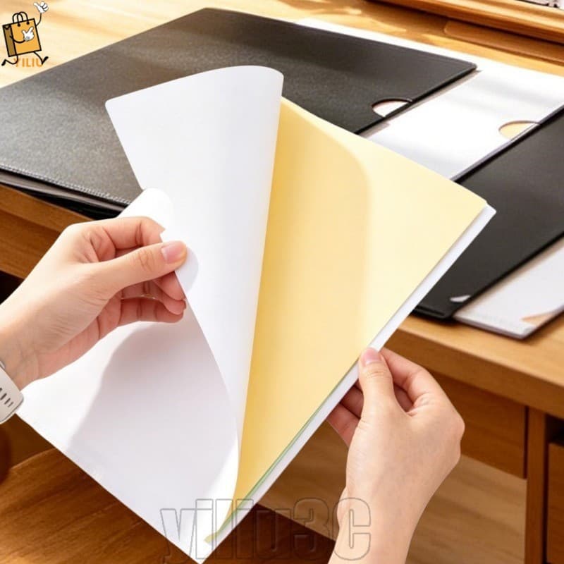 [Prim] Pasta De Plástico Em Forma De L À Prova D'água PP 5-2 Unidades-Bolso De Arquivo A4-Capa Para Porta-Documentos-Mat