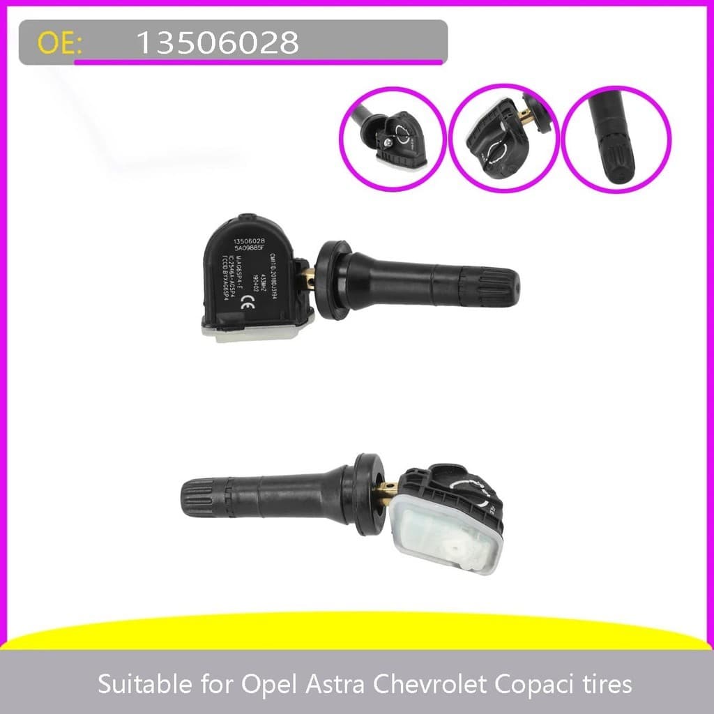 Para Opel Astra 13506028 sensor De Pressão Dos Pneus Chevrolet Copaci Monitoramento 2006 2007 2008 2009 2010-2017 Peças