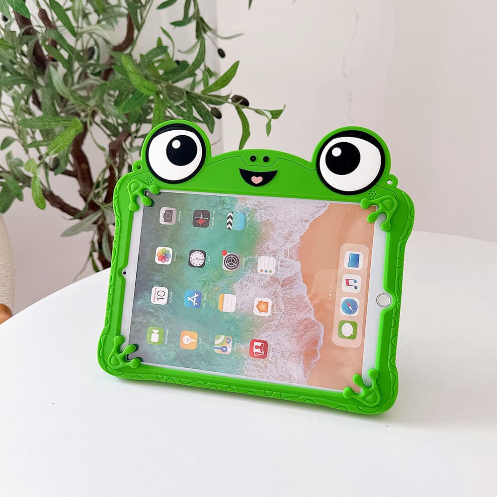Invólucro De Silicone Macio Sapo Padrão Caso Para Samsung Galaxy Tab A 8.0 2019 A7Lite A9 A9 + A11 A11 + Suporte Capa Ki