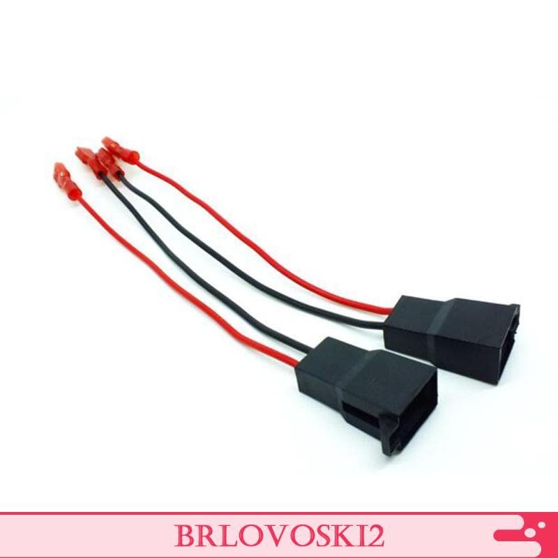 [Brlovoski2] 2x Alto-Falante De Rádio Fio Plugue Adaptador De Chicote Elétrico Para Vauxhall Astra Vectra