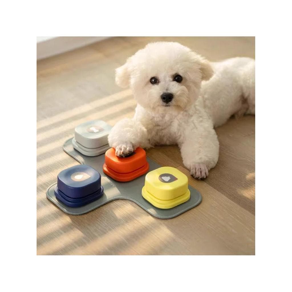 Botão tradutor de língua de cachorro, comunicação interativa para animais de estimação, gravação de voz, diálogo de voz,