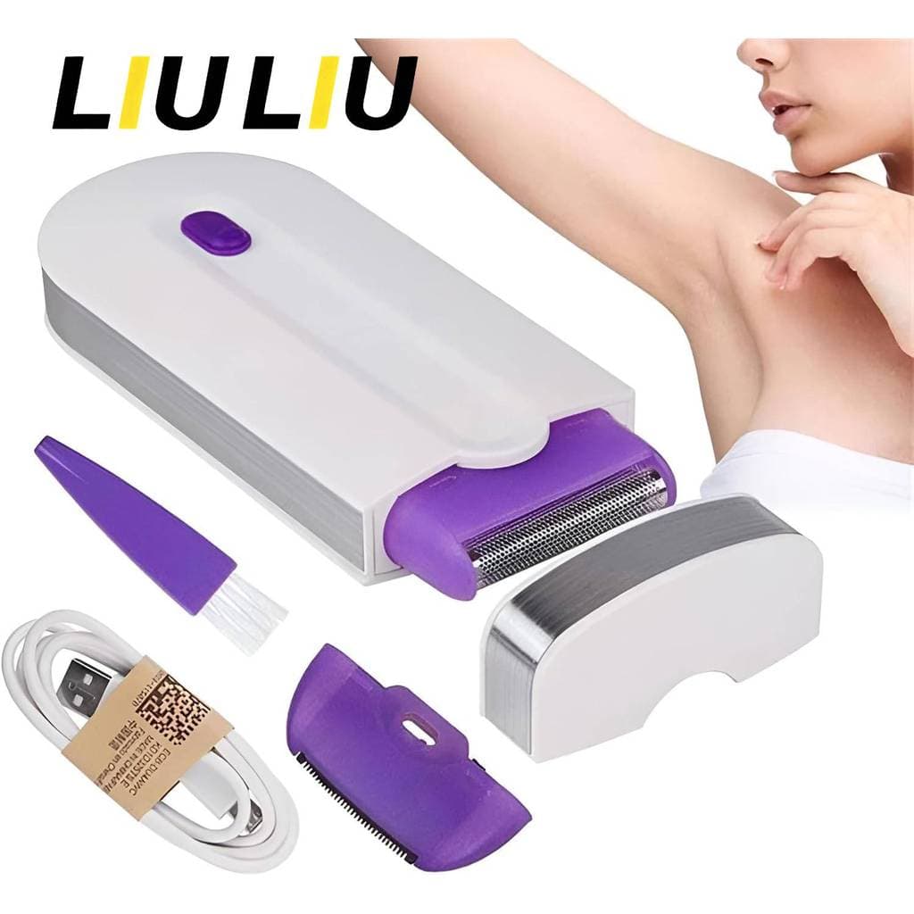 Depilador Elétrico Recarregável ✨ | Facial e Corporal | Ideal para Feminino e Masculino | Removedor de Pelos Eficiente