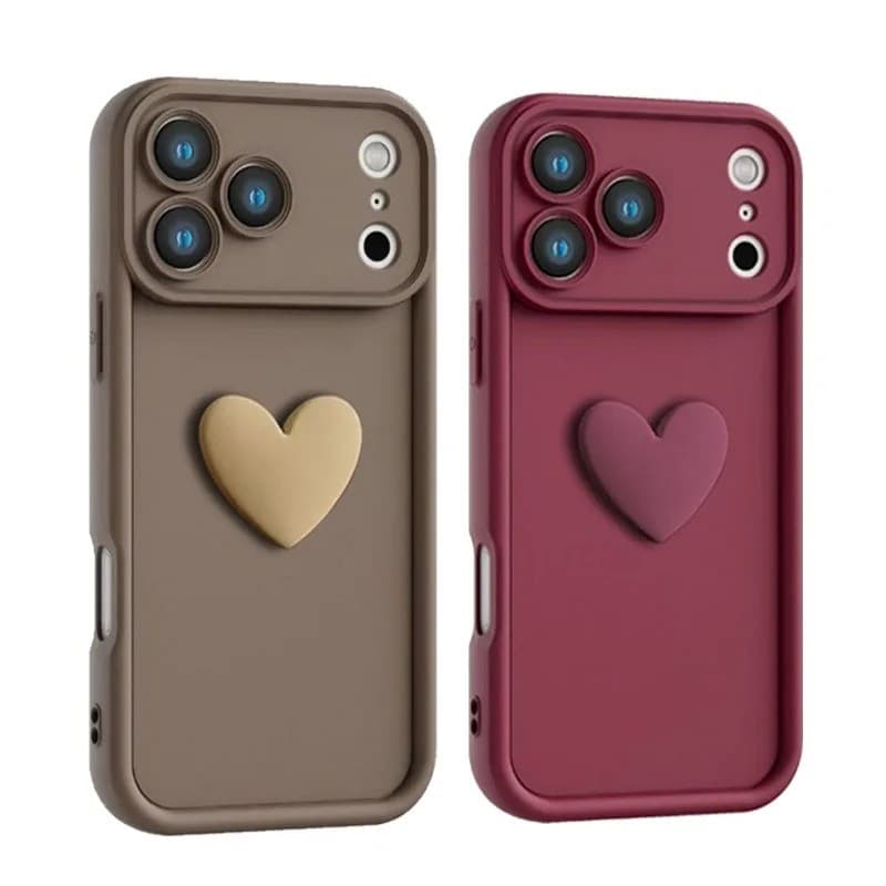 Para Xiaomi POCO C85 C75 C71 F7 F7 Pro Ultra 15T 17 Max Candy Color Capa De Telefone De Silicone Macio 3D Amor Coração M