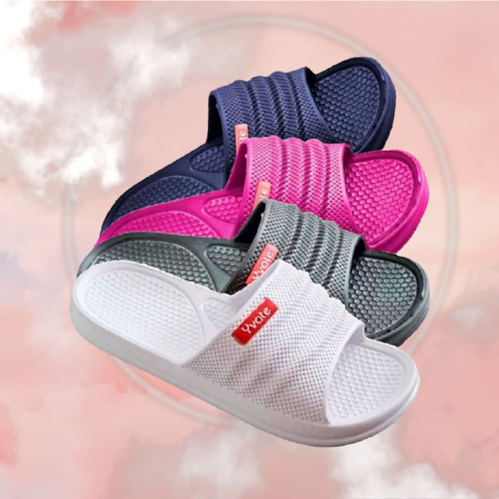 Chinelo Sandália Massageador Nuvem Slide Yvate Super Leve e Confortável Varias Cores e tamanhos