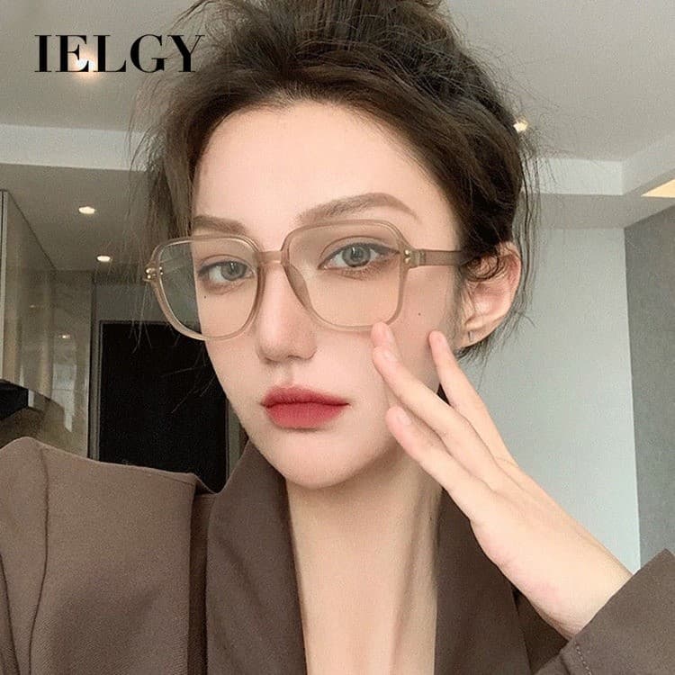 IELGY Net Vermelho retro Pequeno Quadro Arroz Prego Óculos Nova Versão Coreana Feminina ins Magro