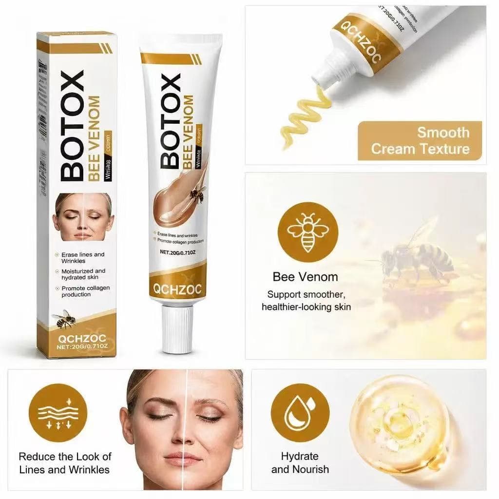 QCHZOC Creme Antienvelhecimento Com Peptídeos De Colágeno Hidratação Profunda E Tratamento Firmador Da Pele Facial