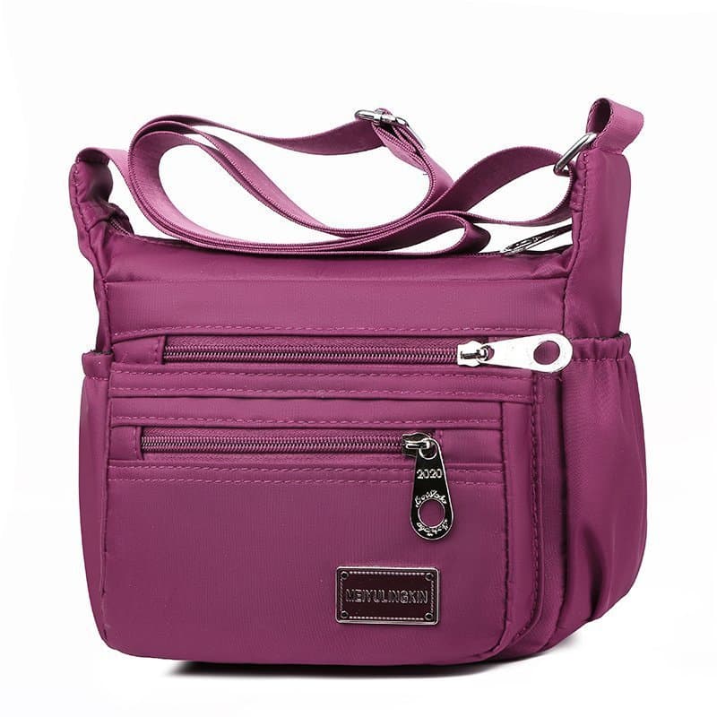 Oxford pano mensageiro bolsa de ombro mamãe senhoras 2023 primavera verão novo estilo Casual náilon Diagonal mochila via