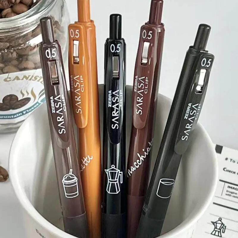 Novo estilo japão zebra zebra JJ15 café edição limitada caneta Gel SARASA Retro cor caneta 0.5