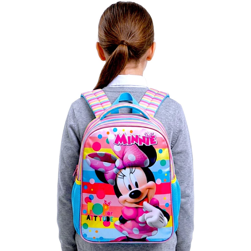 Mochila Escolar De Costas 16 Minnie - xeryus