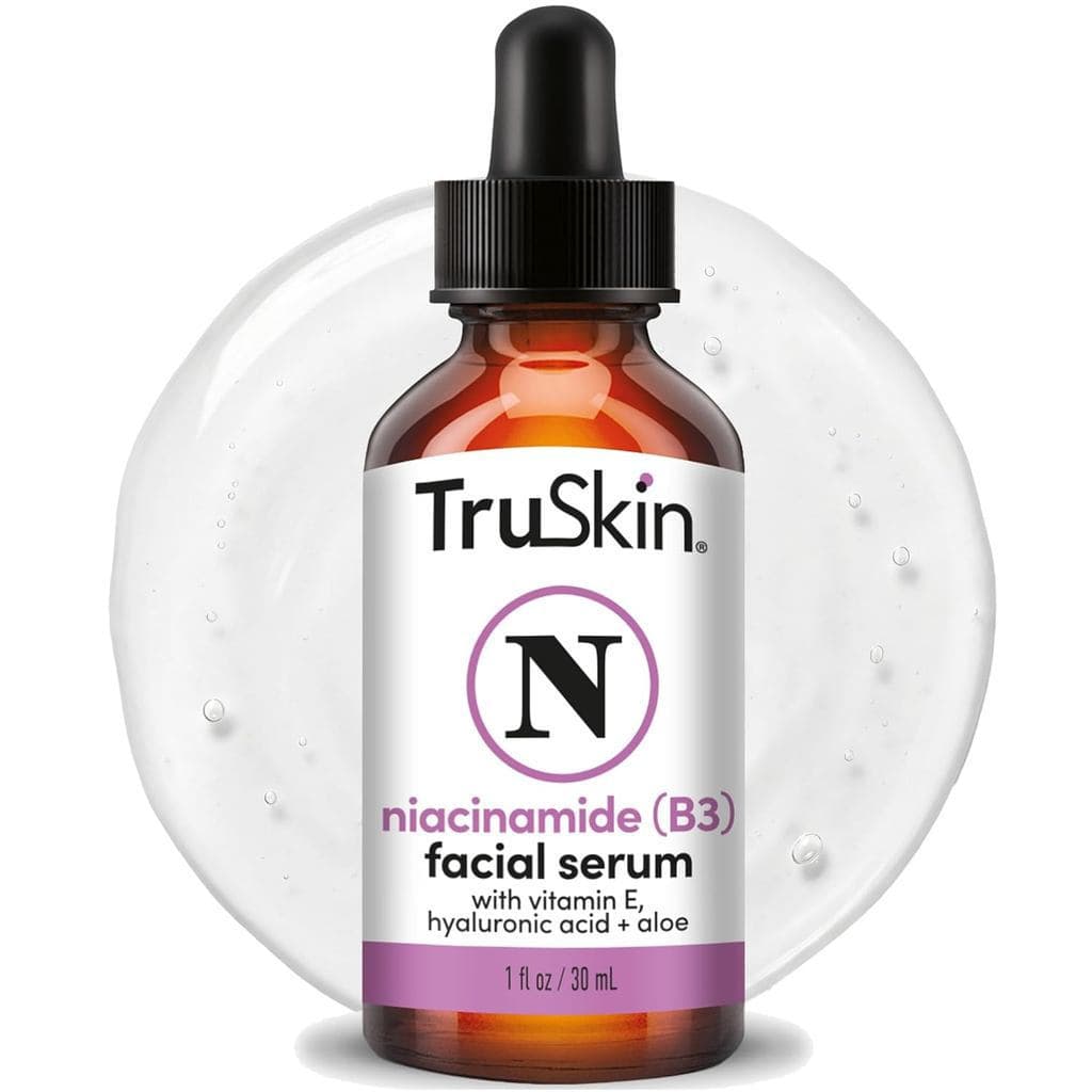 Sérum Facial TruNiacinamide para Minimizar Poros e Equilibrar o Tom, Sérum B3 com Ácido Hialurônico, Aloe e Vitamina E -