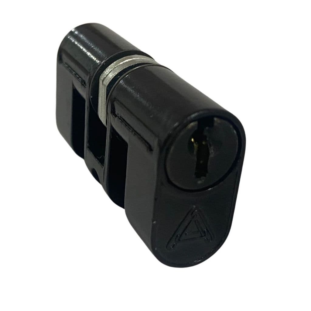 Cilindro Fechadura C700 Aliança Longo Cromado Preto Fosco
