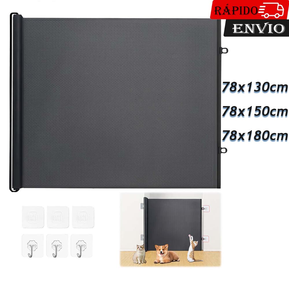 Portao Grade para Cachorros Grade de Protecao para Criancas Escalável Portao Pet Grade de Protecao Fáceis de Instalar