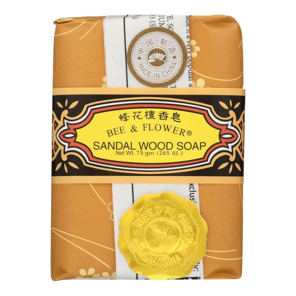 Bee & Flower - Sabonete de Sândalo Chinês 2.65oz - 12 unidades por caixa