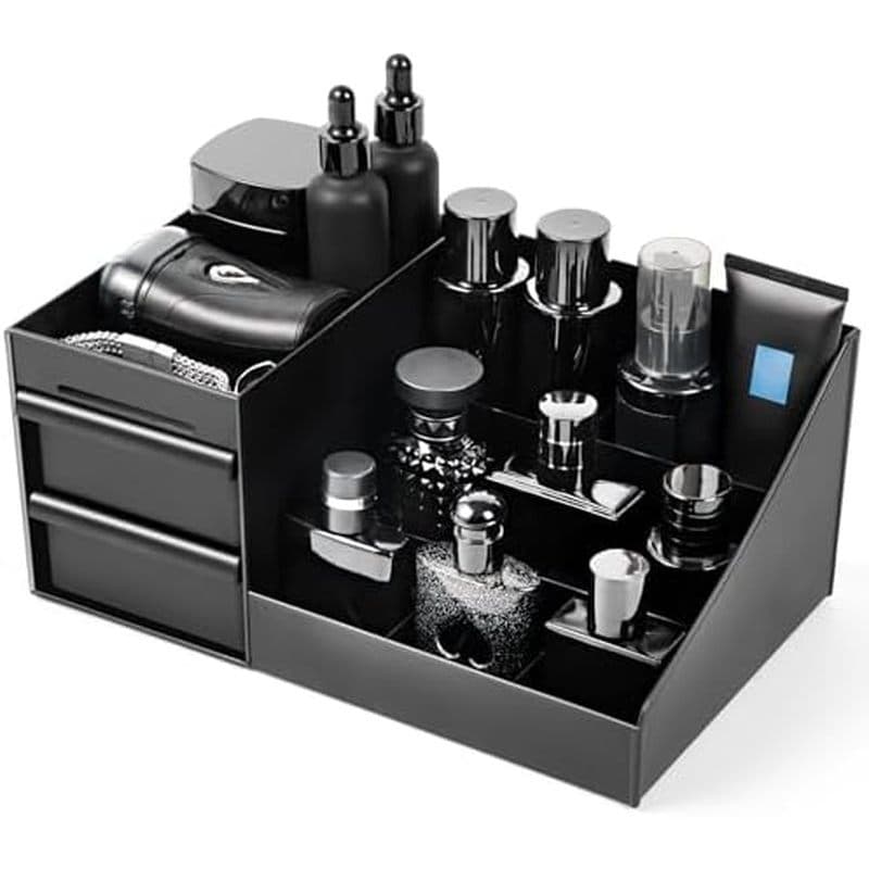 Organizador Masculino , De Perfume , Suporte De Colônia , Prateleira Armazenamento De Bancada De Banheiro Para Balcão Cô