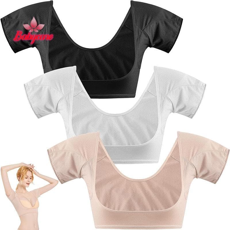 BYCE > Almofadas De Suor Em Formato De Camiseta , Laváveis , Nas Axilas , Reutilizáveis , Perfume Protetores Absorventes