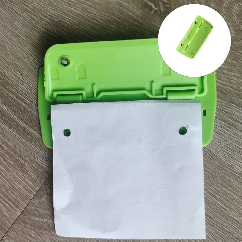 Melhor Perfurador De Papel Circular Para Notebook , Scrapbook , 3 Folhas , Capacidade , 2 Furos , Portátil , Soltas , Pu