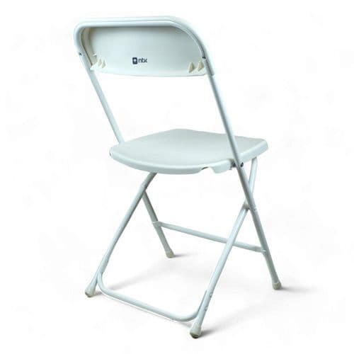 Cadeira Dobrável Robust 100kg - Branca