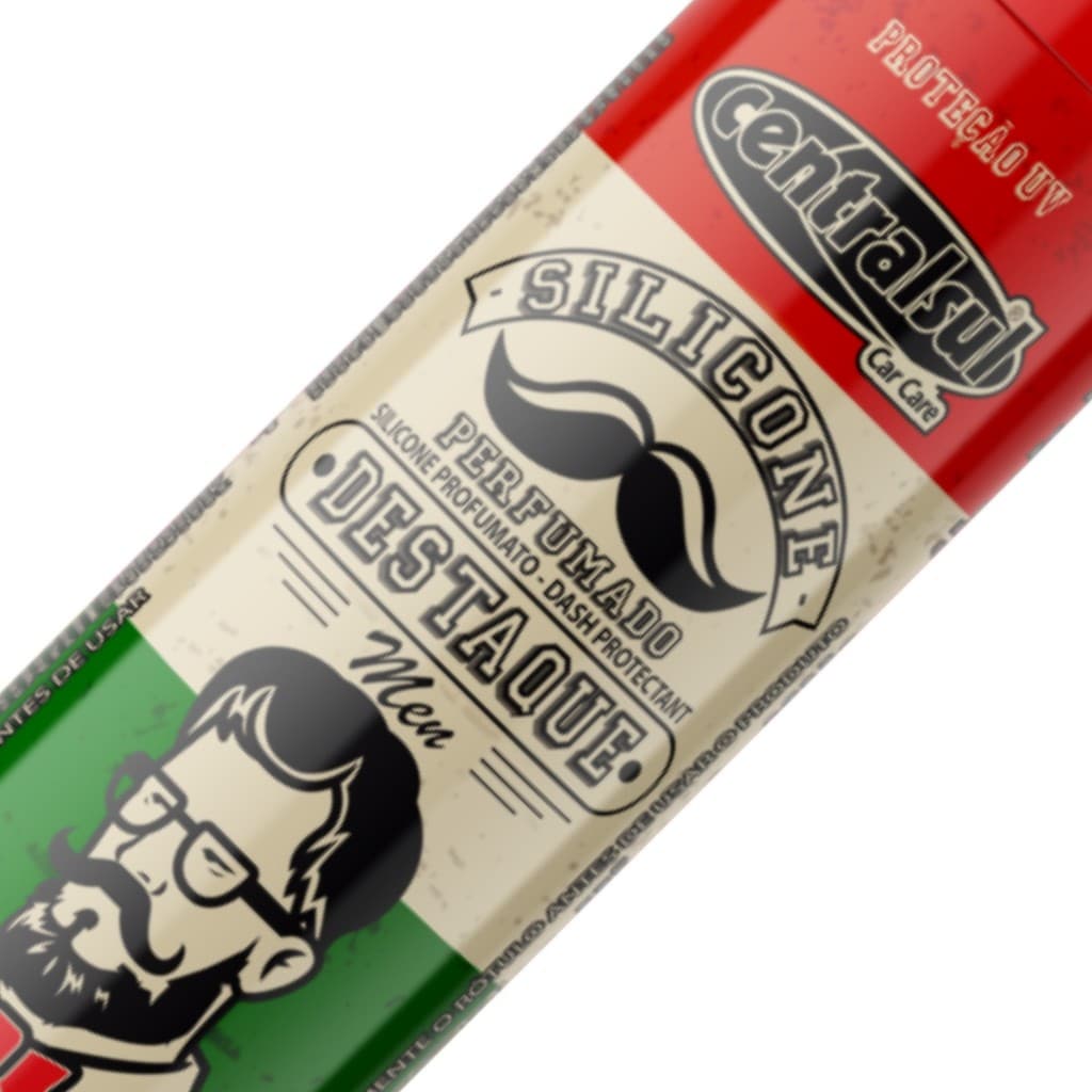 DESTAQUE SILICONE AEROSSOL MEN ITALY CENTRALSUL 400ML