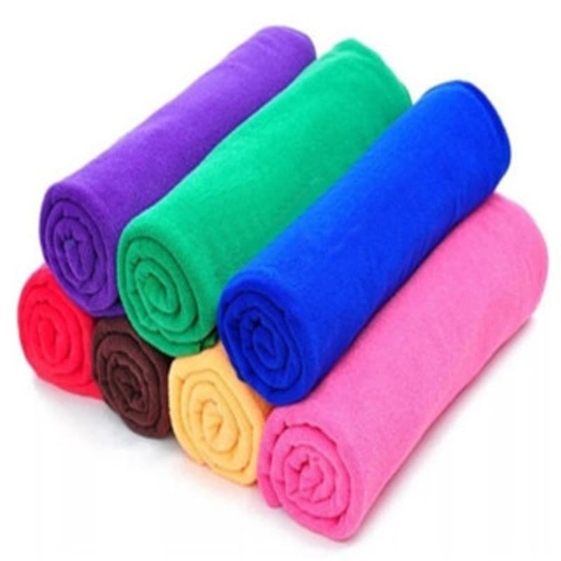 10 Un. Pano Microfibra 25x25cm | Super Absorvente | Não Risca | Multiuso