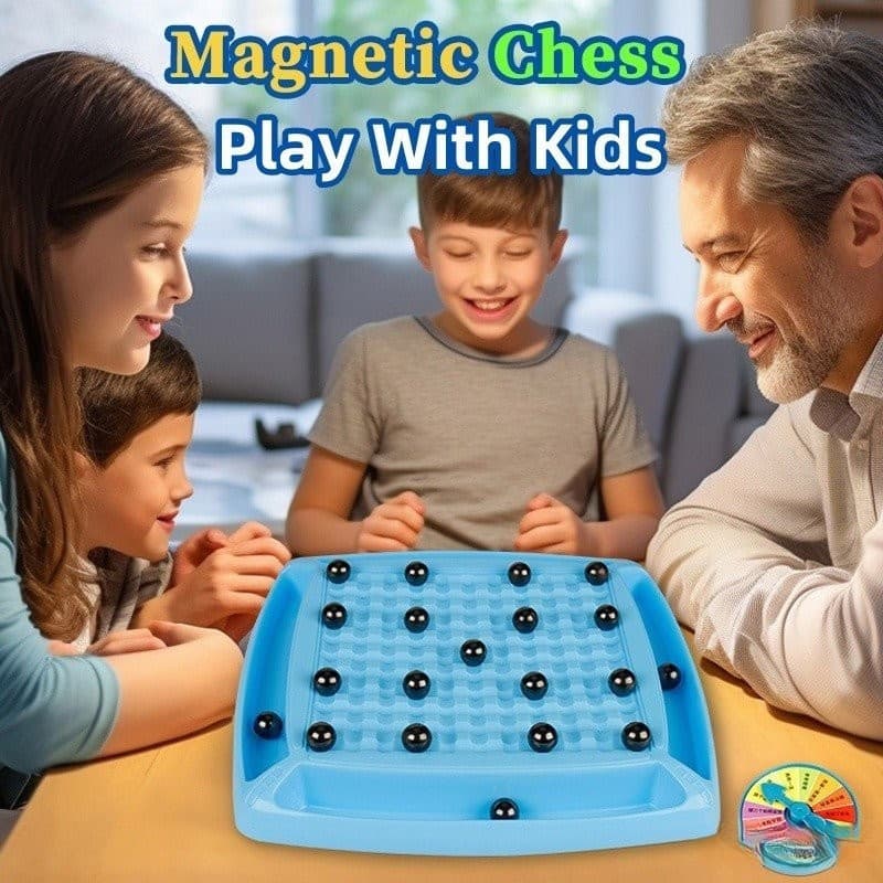 Jogo De Tabuleiro De Xadrez Magnético Para Crianças Jogos Interativos Pais Com Brinquedos Infantis