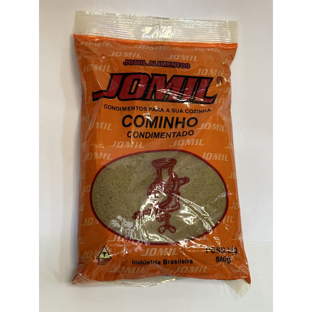 Tempero Cominho Condimentado Jomil 500g