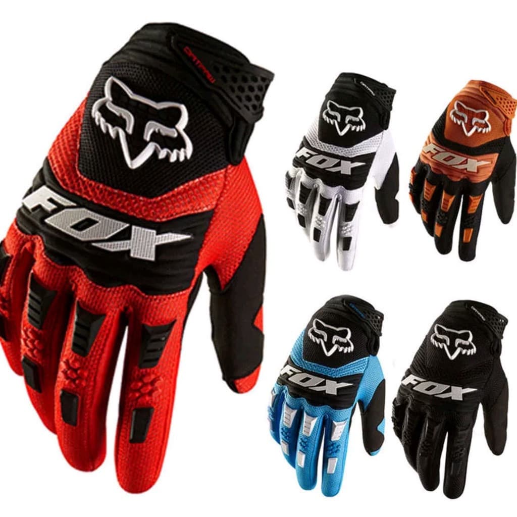 015 Luvas FOX estão em estoque! MOTO luvas de corrida fora de estrada motocicleta MX lama bicicleta fora de estrada Moun