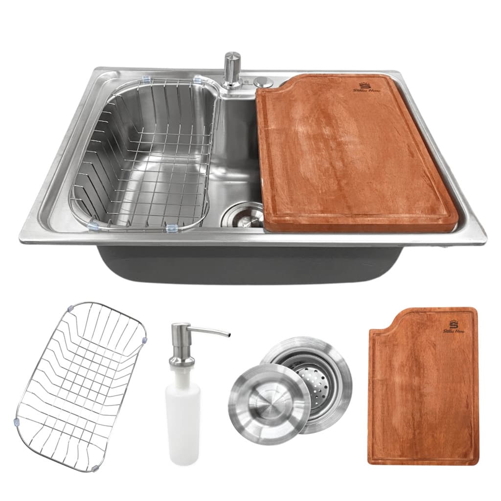 Cuba Gourmet Cozinha 60x42cm Aço Inox Com Tábua De Corte