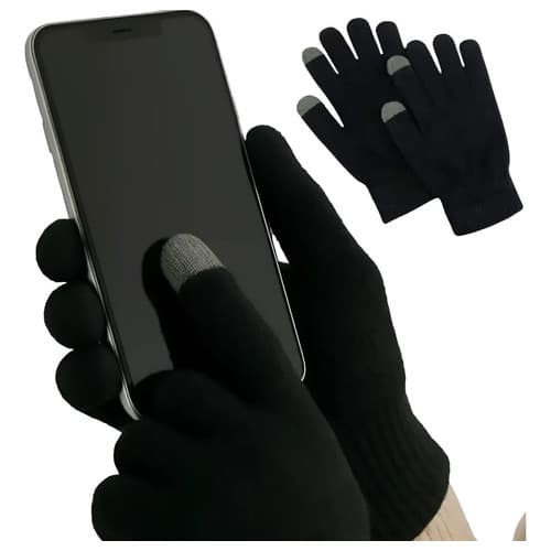 Luva Touch Screen Térmica Lã Inverno Adulto Celular Tablet