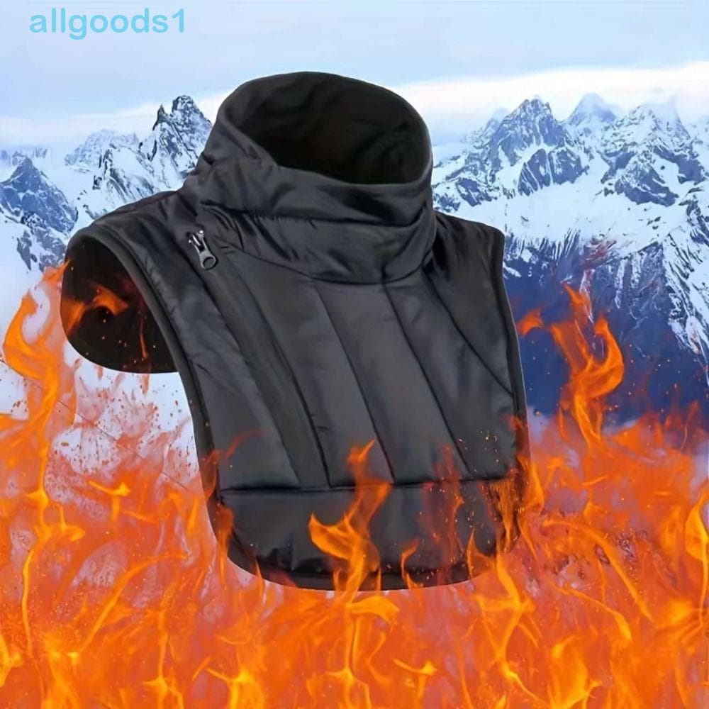 Aquecedor De Pescoço Para Motocicleta De Inverno ALLGOODS , Colete De Ombro Curto/Longo À Prova De Vento , Protetor D'ág