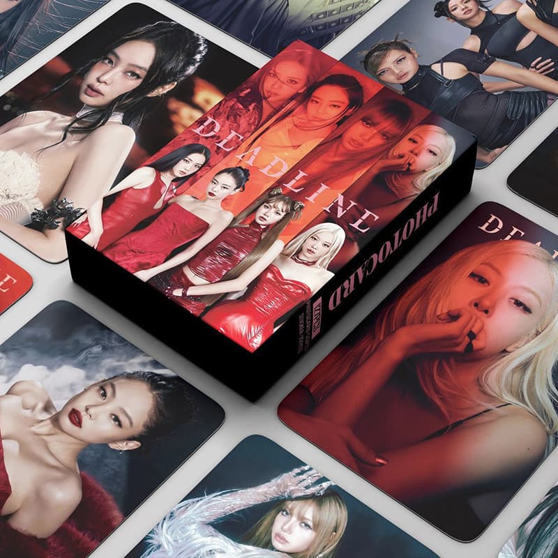 127 Unidades/Caixa BLACKPINK Photocard DEADLINE Álbum KPOP LOMO Cartão De Coleção De Adesivos