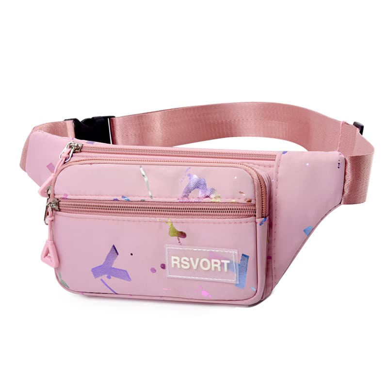 Cinto saco Oxford pano cintura saco feminino saco do telefone móvel esportes cintura saco feminino novo saco do telefone