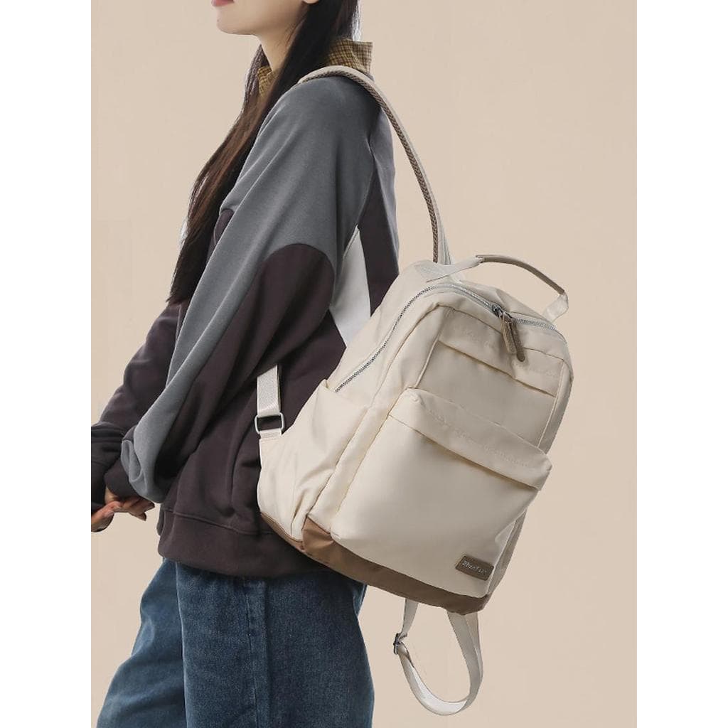Oxford pano mochila feminina 2026 novo estilo pequena mochila senhoras passeio viagem grande capacidade de viagem leve s