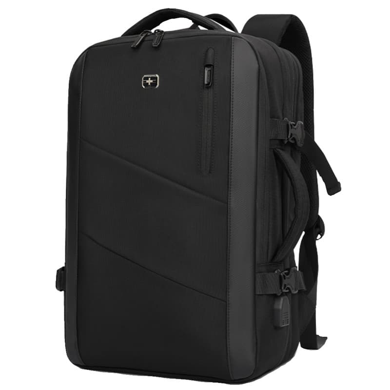 Mochila suíça masculina, mochila de grande capacidade para estudantes do ensino médio, negócios, ferramentas de viagem a