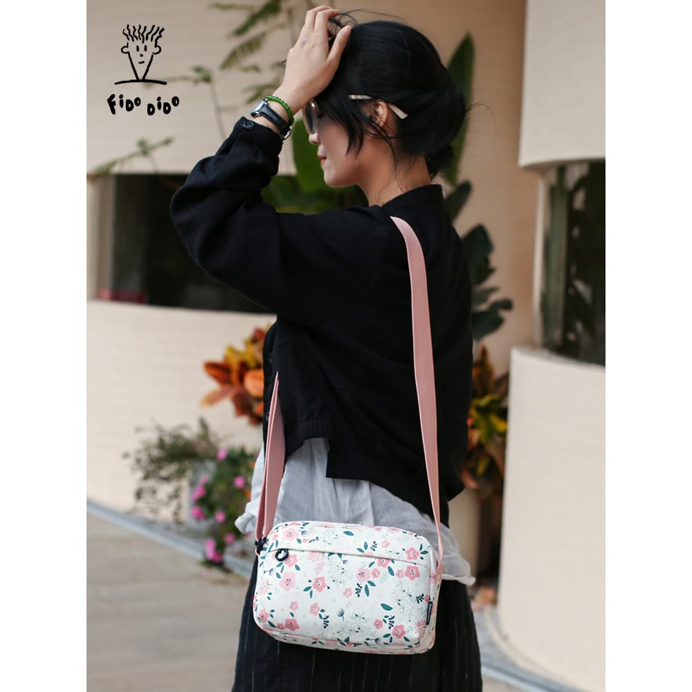 Fidu Dido bolsa feminina 2026 novo estilo bolsa mensageiro feminina verão moda fresca multicamadas leve All-Match bolsa
