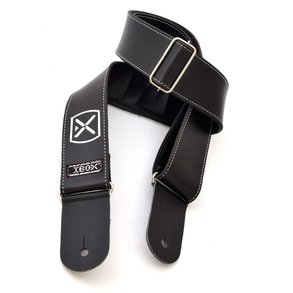 CORREIA P/ VIOLÃO GUITARRA BAIXO SUPREME PRETO BORDADA X CM502X IBOX