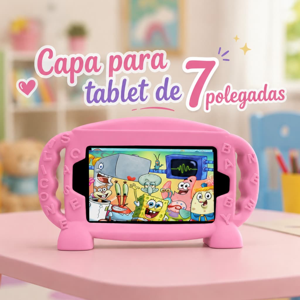 Capinha Suporte Tablet 7 Polegadas Infantil Capas Ma Cases