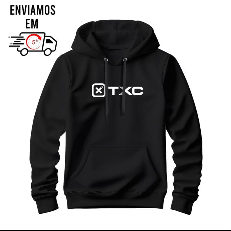 Blusa  Moletom Canguru Flanelado TXC Country  Unissex  PREMIUM Alta Qualidade Envio imediato