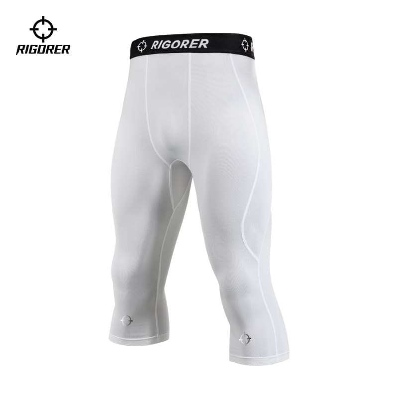Leggings padrão de 7 pontos, treinamento Fitness, basquete, calças cortadas, compressão, corrida, esportes, secagem rápi