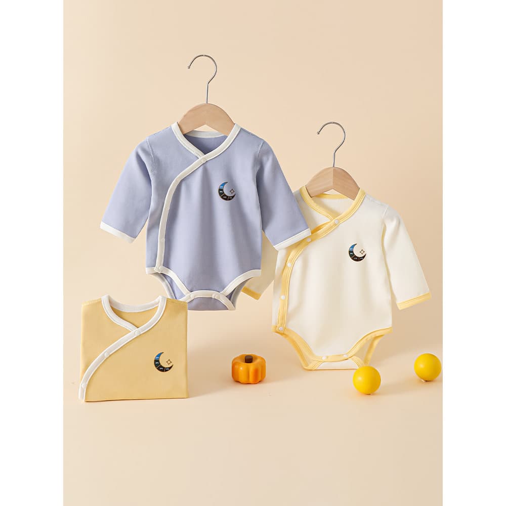 Uau, uau, macacão para bebê, Base de outono, roupas para bebês recém-nascidos, lã, quatro estações, confortável, lã, mac