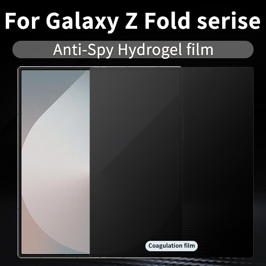 Película de Privacidade para Samsung Galaxy Samsung Galaxy Z Fold 7 6 5 4 3 Flexível Pelicula
