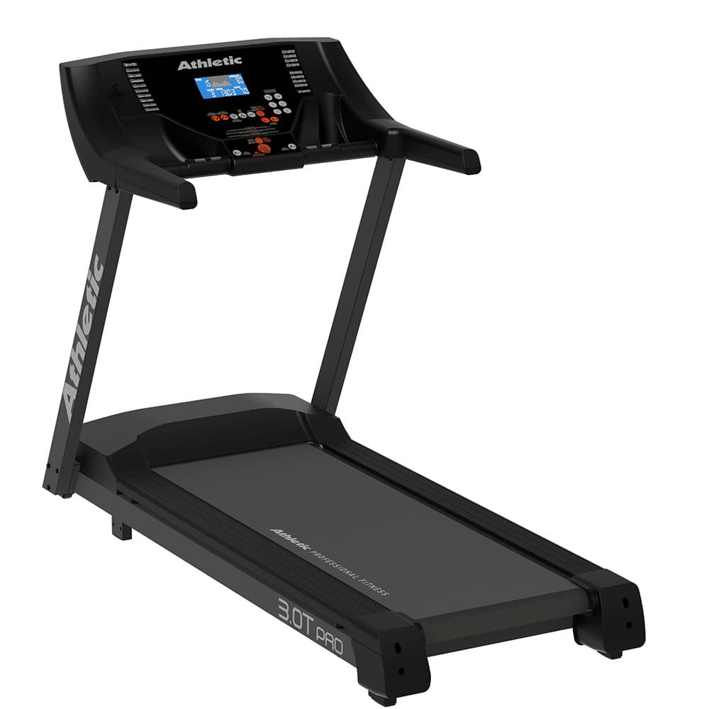 Esteira Profissional Athletic Amazon 3.0T 25km/h Suporta 150kg 18 Programas Academias/Condomínios
