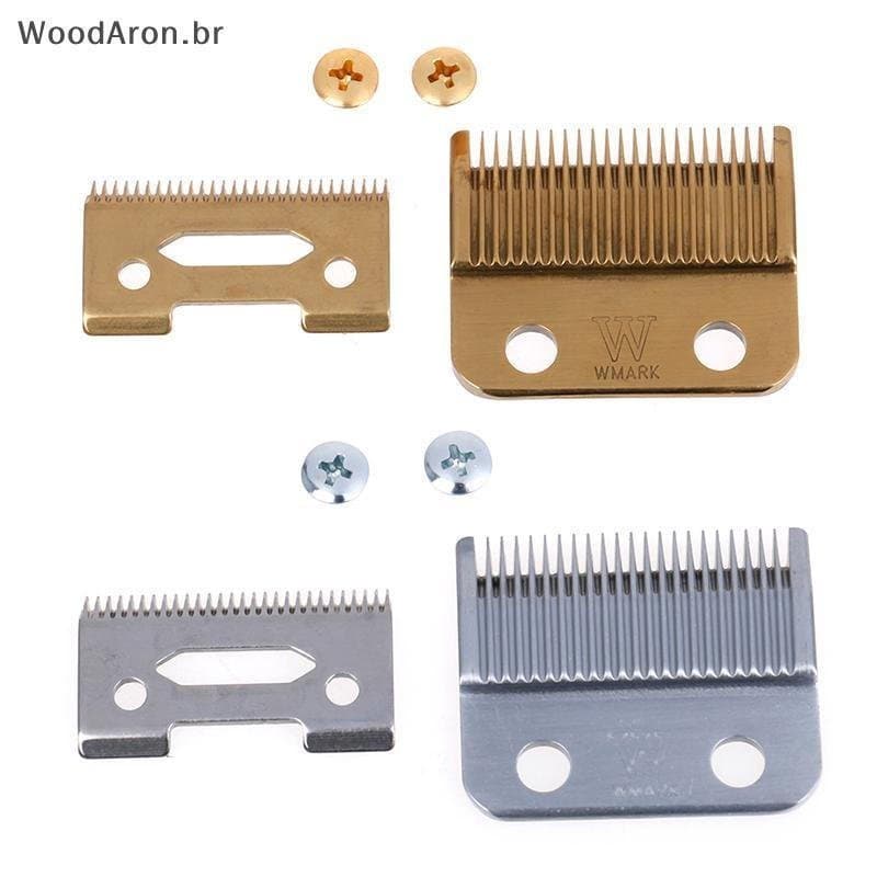 WoodAron Máquina de Cortar Cabelo Profissional de Alta Caixa de Aço Acessórios Parafusos br