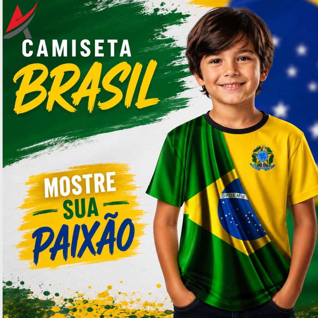 Camiseta Camisa Brasil Patriotas Brasileiro Reforma Brasão