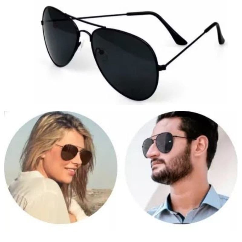 ACABAMENTO DE PRIMEIRA LINHA Óculos de Sol Aviador R-bn Na  para Masculino e Feminino ACABAMENTO CLASS A