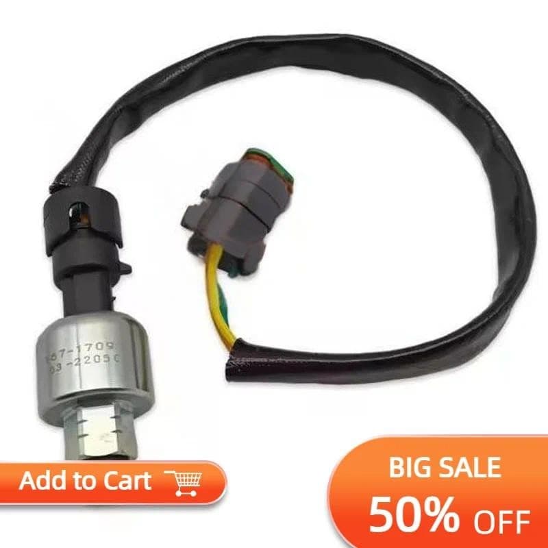Adequado Para Cat 775B 775E 773D 769D 775D 3116 3126 Interruptor De Pressão Do Caminhão Sensor Escavadeira Peças Gato 16
