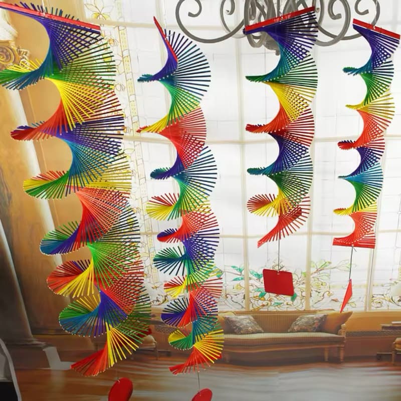 Espiral Catavento Mensageiro dos Ventos Decoração