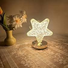 Luminária LED Abajur Luz Clarear Quarto Criança Lâmpada Lanterna Estrela Presente Decoração