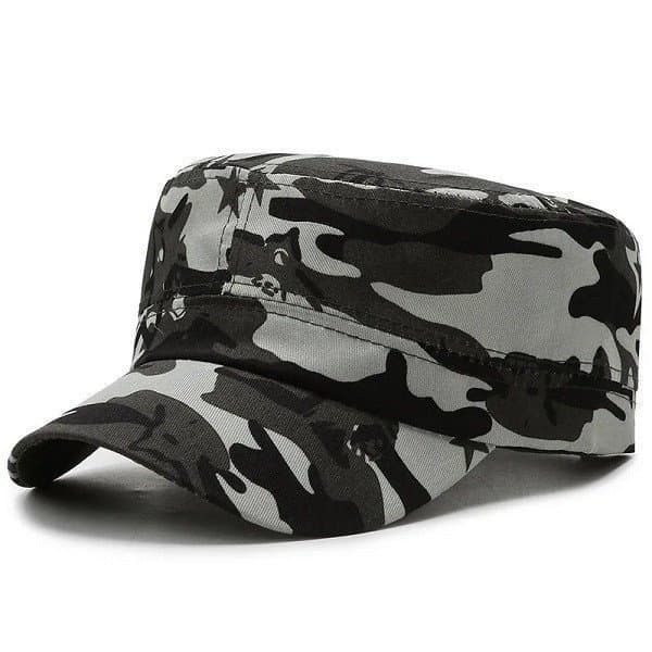 Boné Ajustável de Camuflagem Militar para Paintball AZGX
