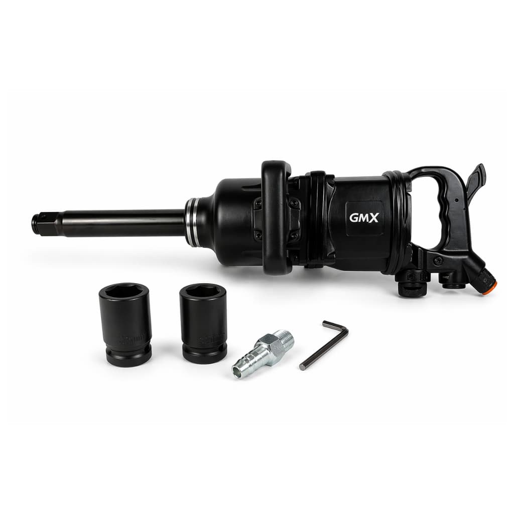 Chave Impacto Pneumática 1pol 345kgfm Longa 3800RPM Automotiva Gmx Envio 24h